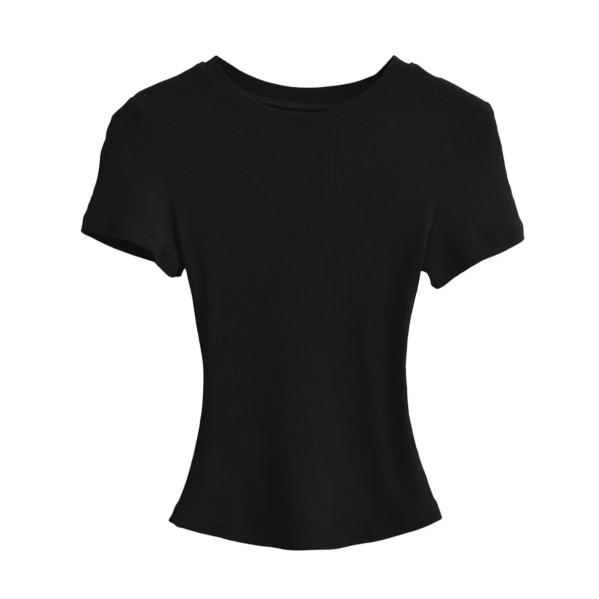 タイトフィットリブTシャツ 3914