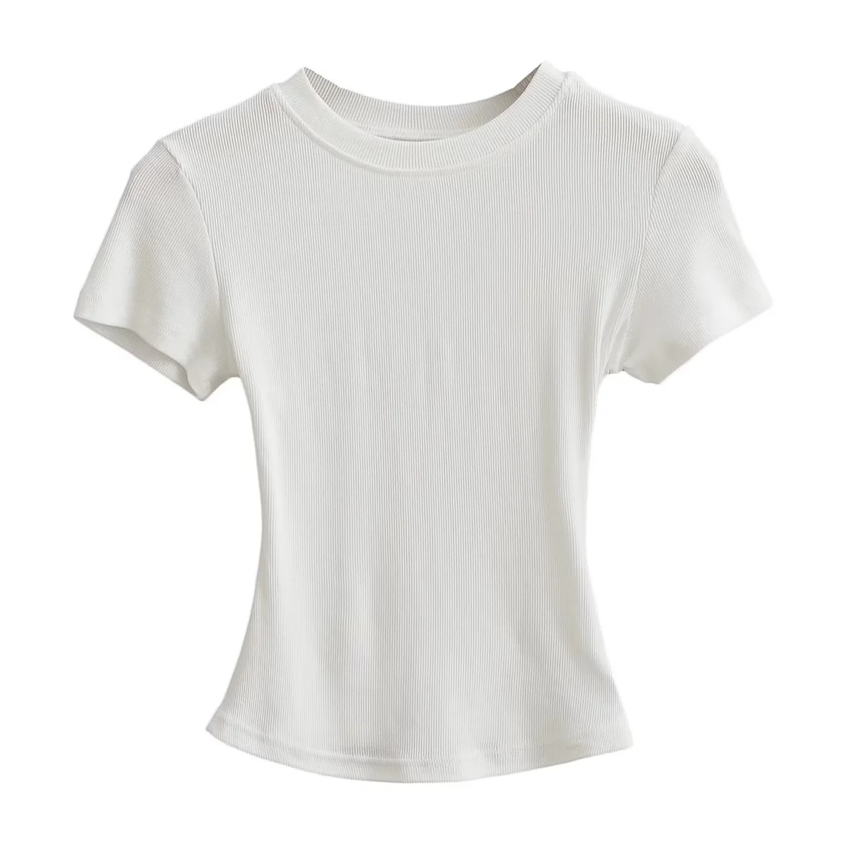 タイトフィットリブTシャツ 3914