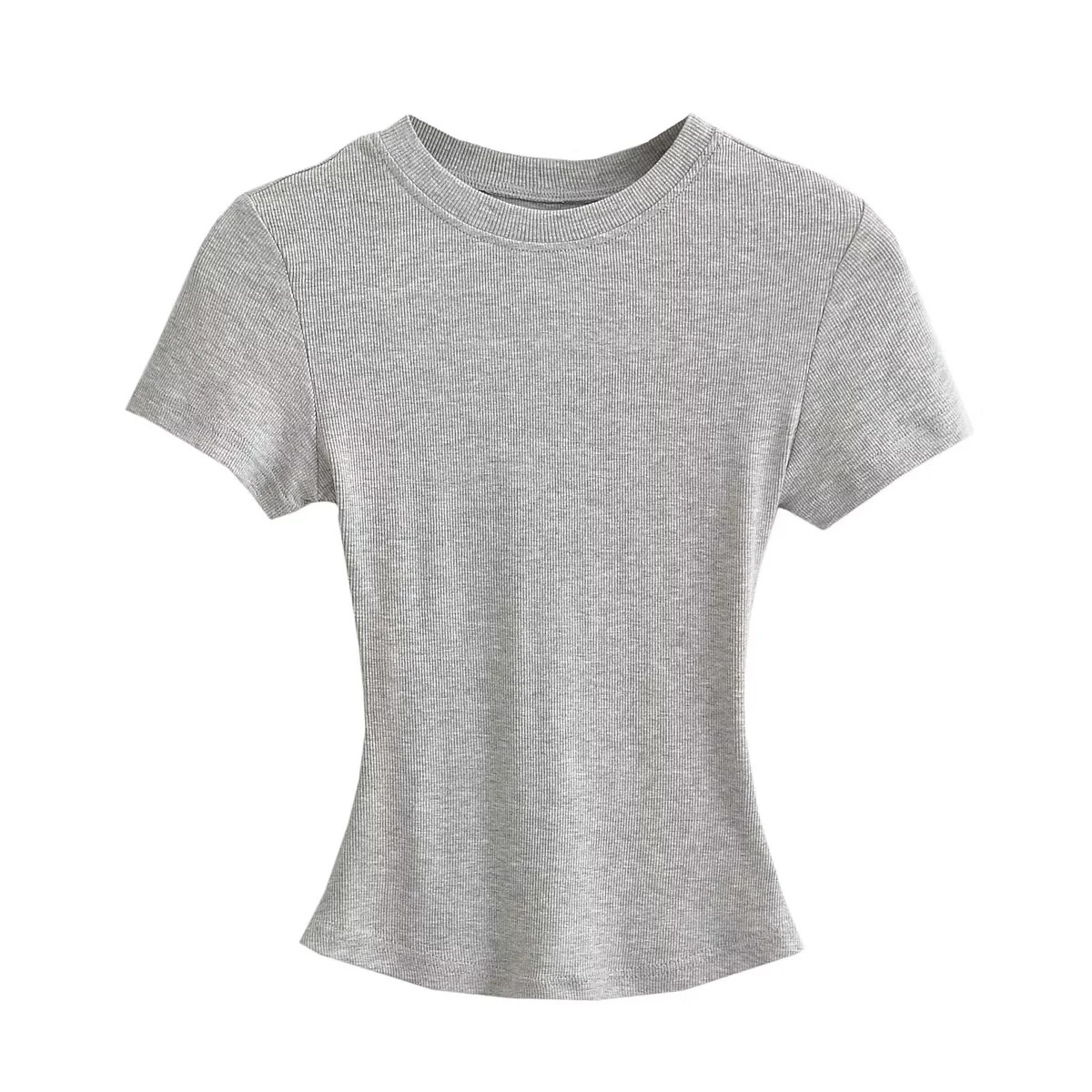 タイトフィットリブTシャツ 3914