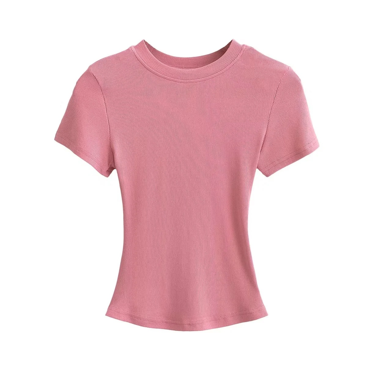 タイトフィットリブTシャツ 3914