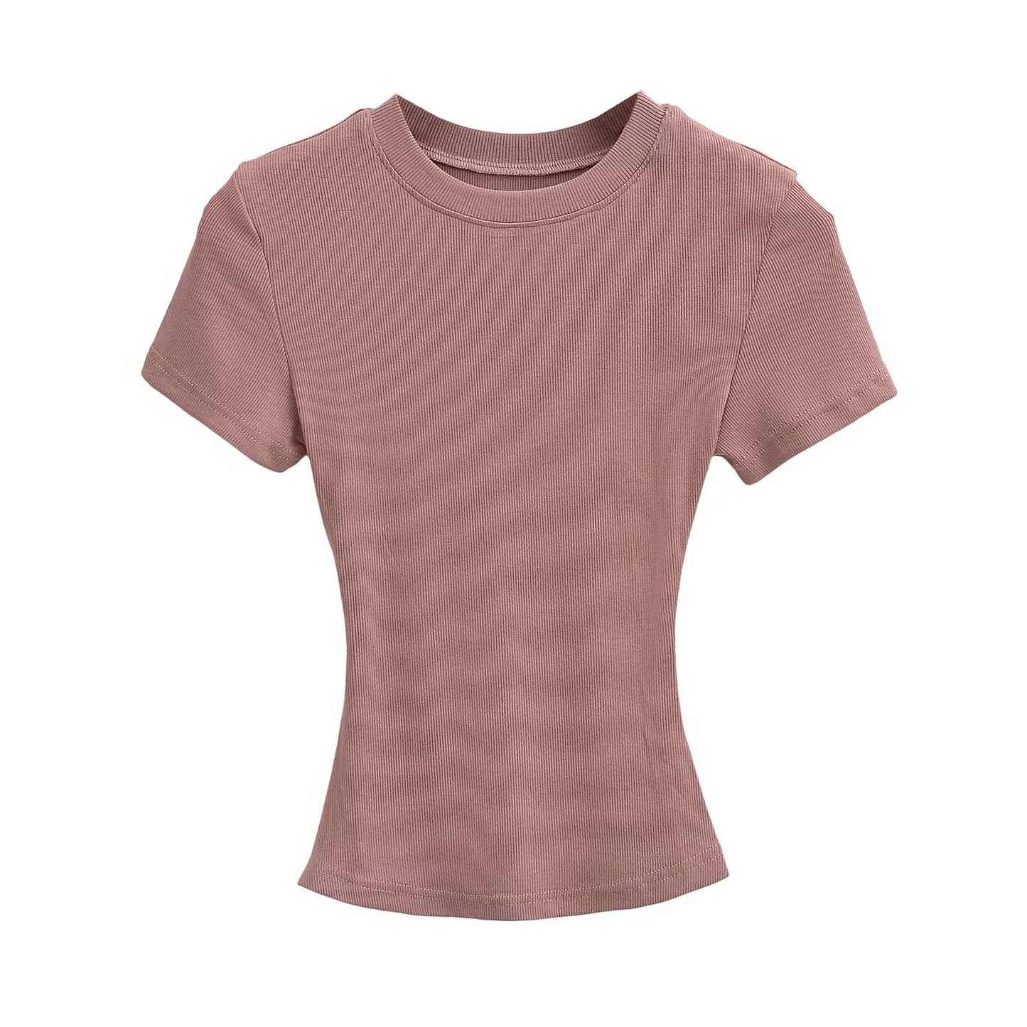 タイトフィットリブTシャツ 3914