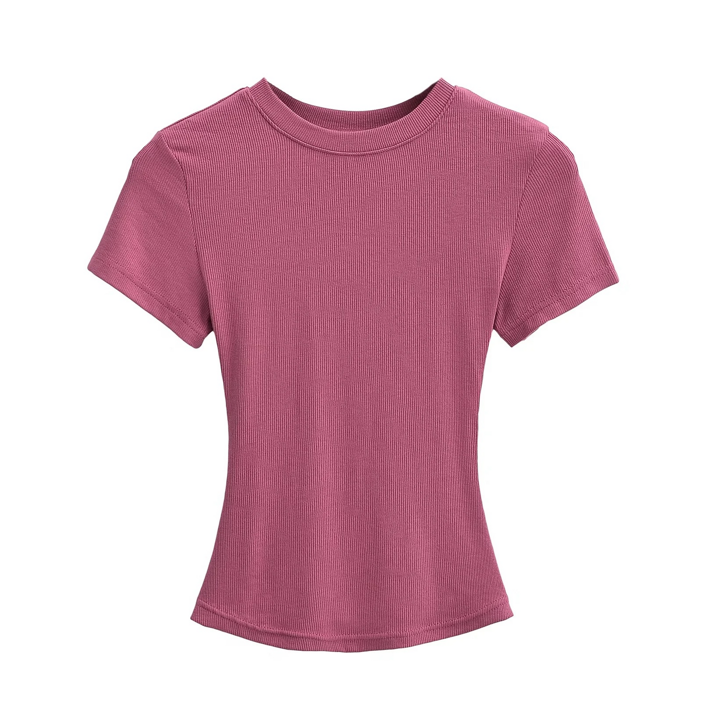 タイトフィットリブTシャツ 3914