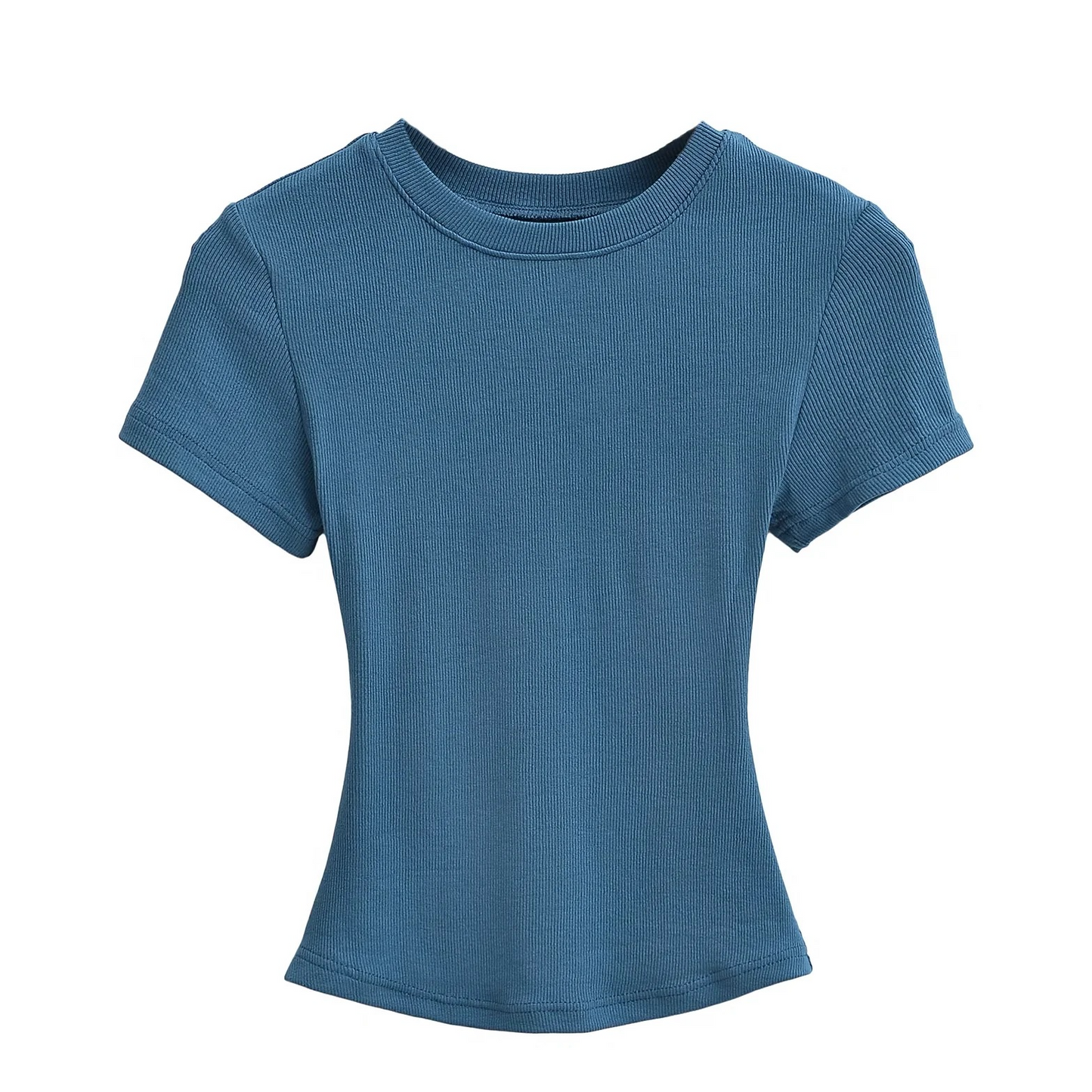 タイトフィットリブTシャツ 3914