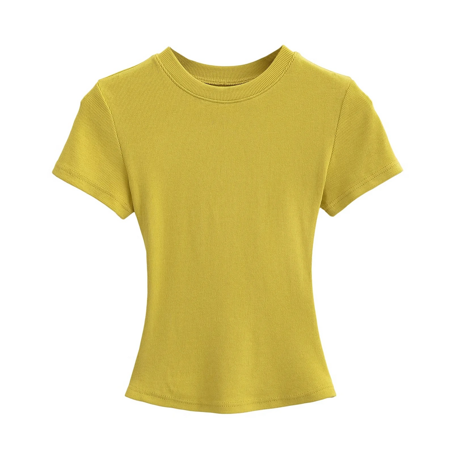タイトフィットリブTシャツ 3914