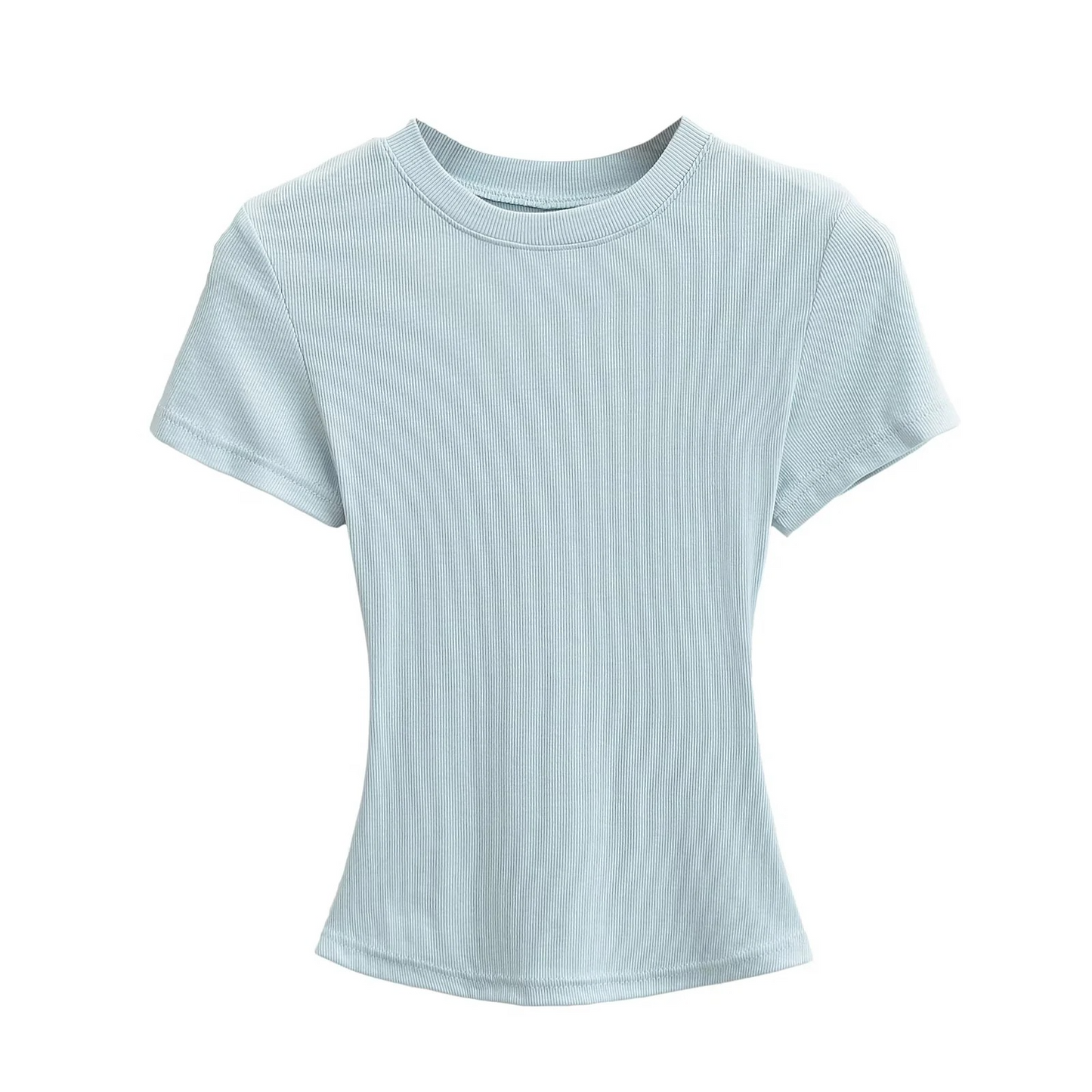 タイトフィットリブTシャツ 3914