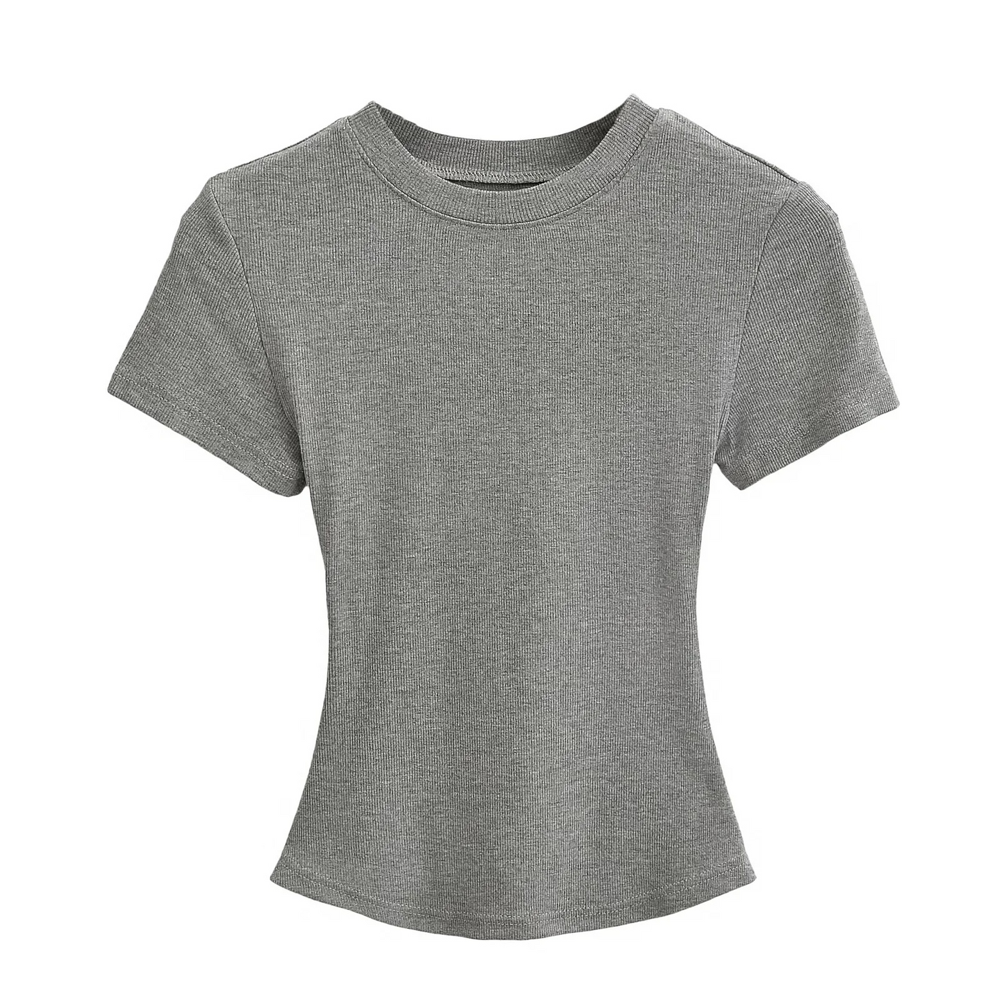 タイトフィットリブTシャツ 3914