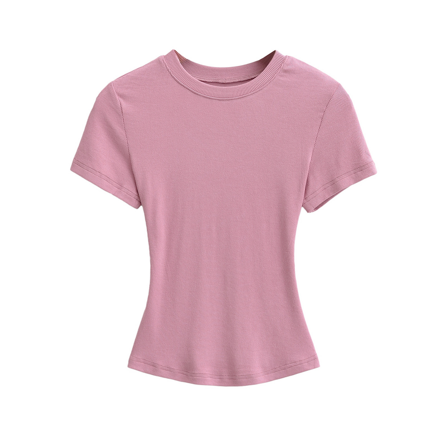 タイトフィットリブTシャツ 3914