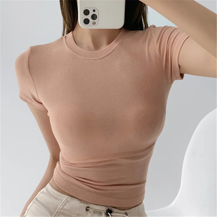 タイトフィットリブTシャツ 3914