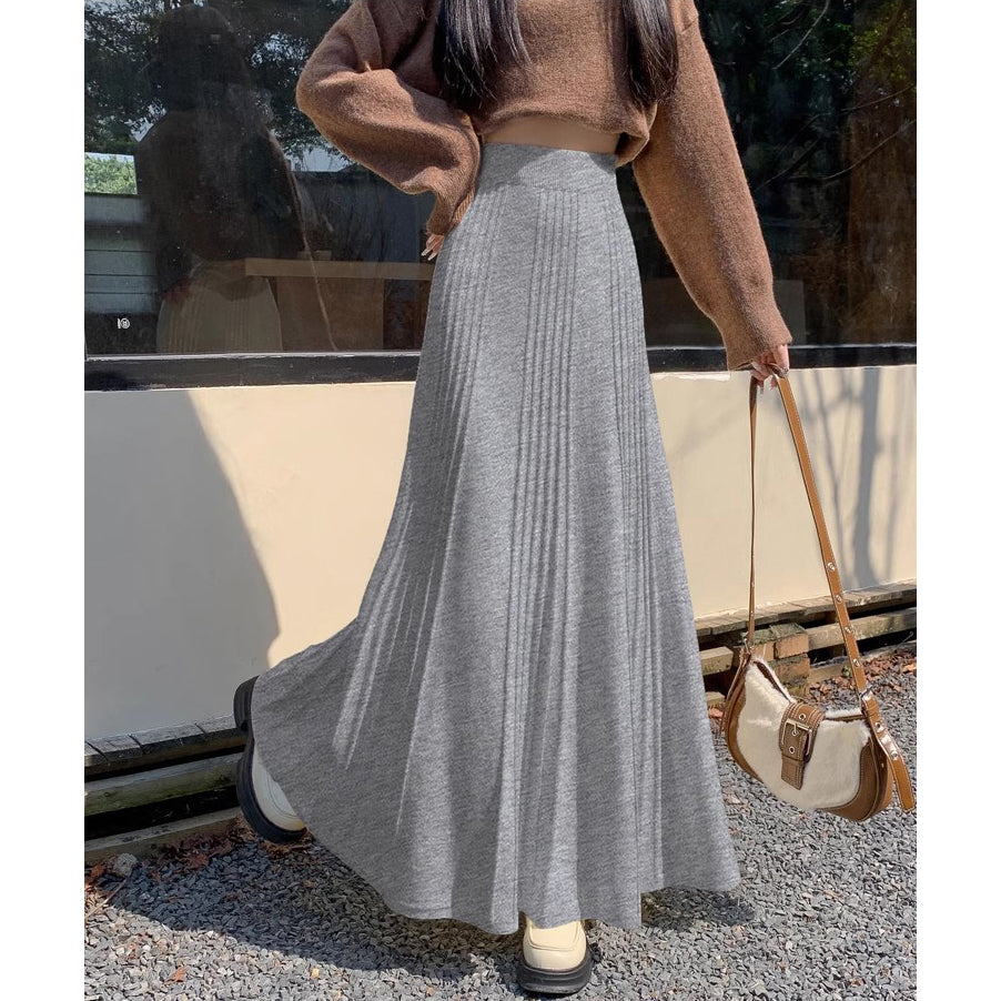 ナチュラルフレアスカート 3992