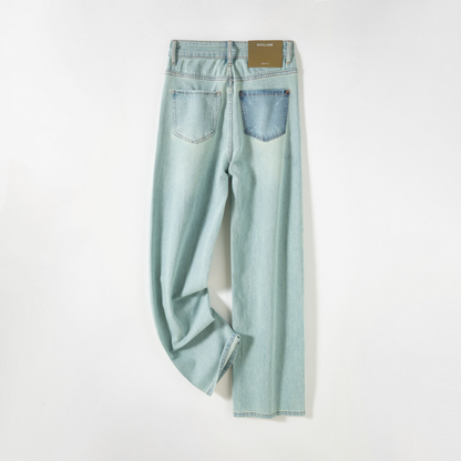 ライトブルーデニムパンツ　3912