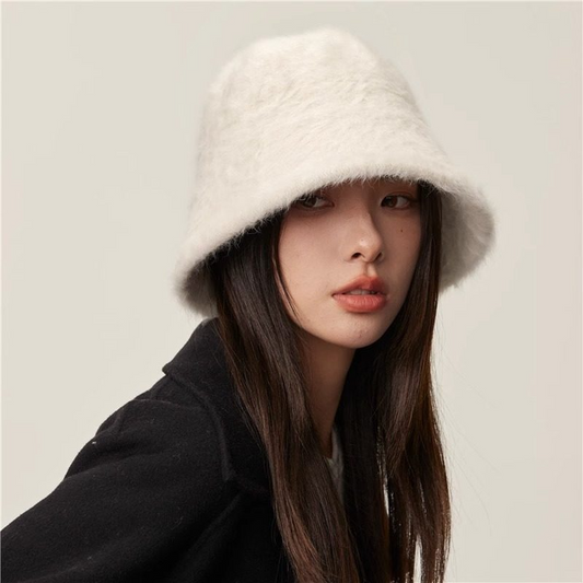 フェザーボア バケットハット 4033