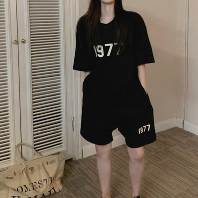 全2色　ハーフパンツセットアップ　（3639）