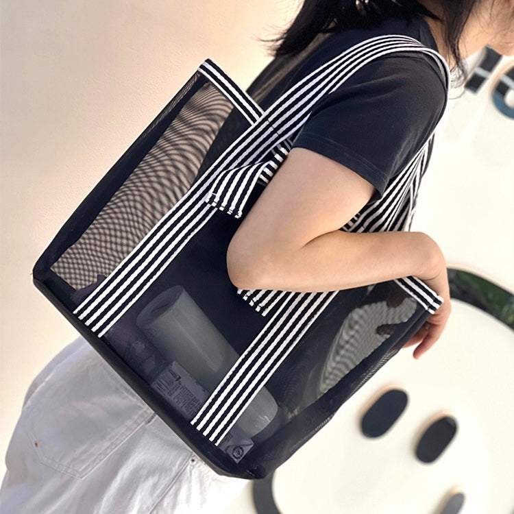 ３size メッシュリボントートバッグ　（3557）