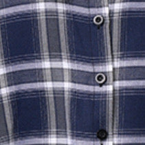 全2色　ショート丈チェックシャツ　（3691）