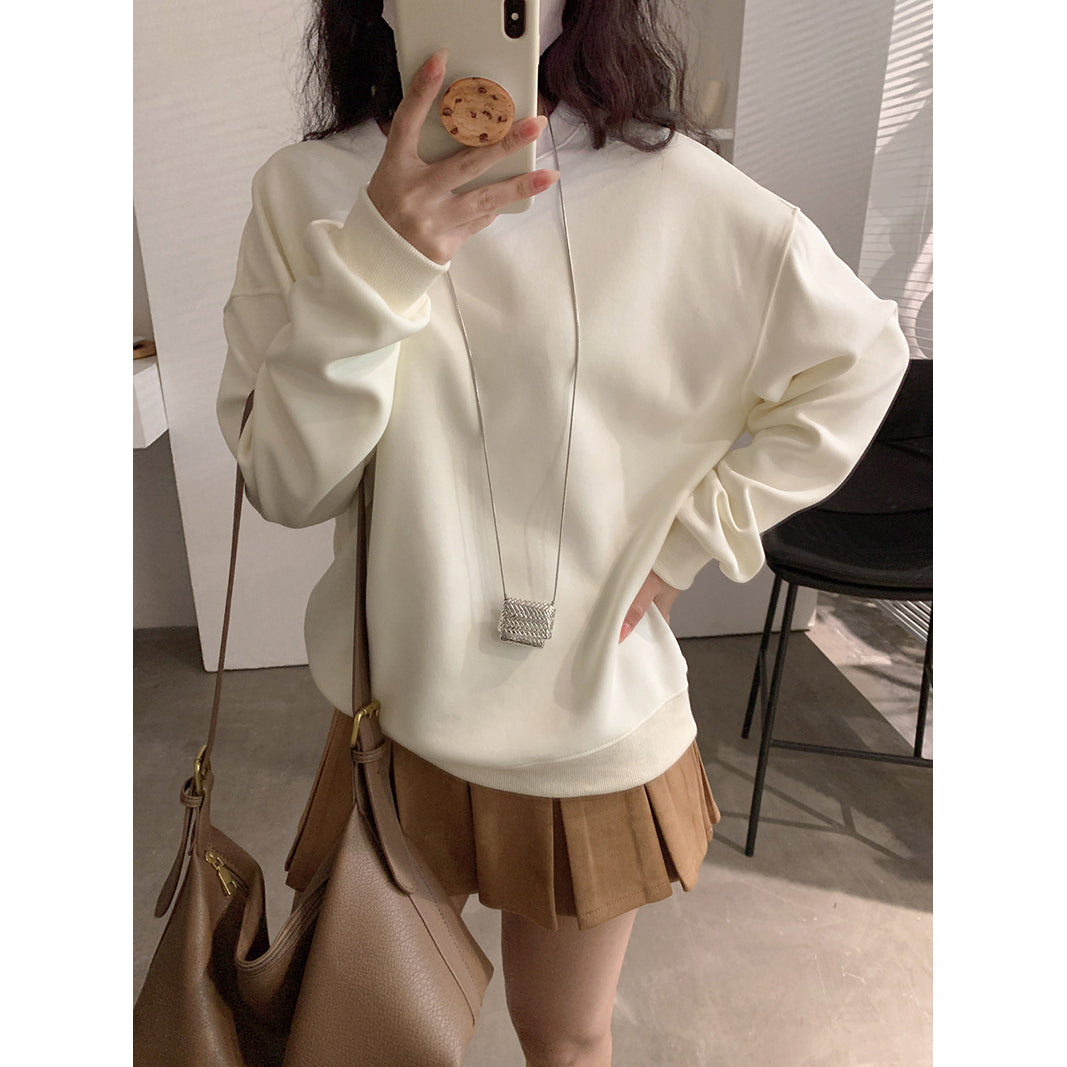 スエードプリーツスカート　4011