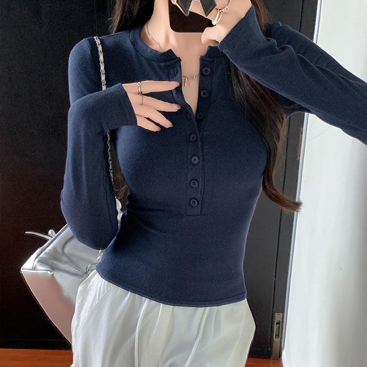 フロントボタントップス 3975