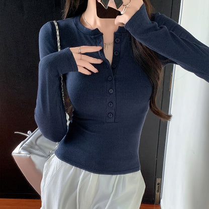 フロントボタントップス 3975