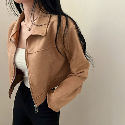 ジップショートジャケット 4009