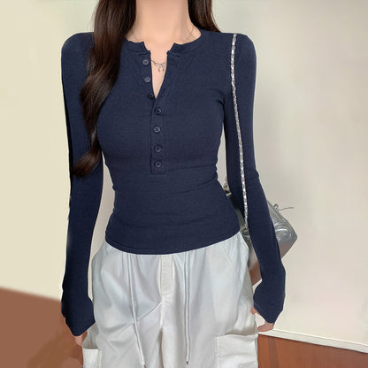 フロントボタントップス 3975