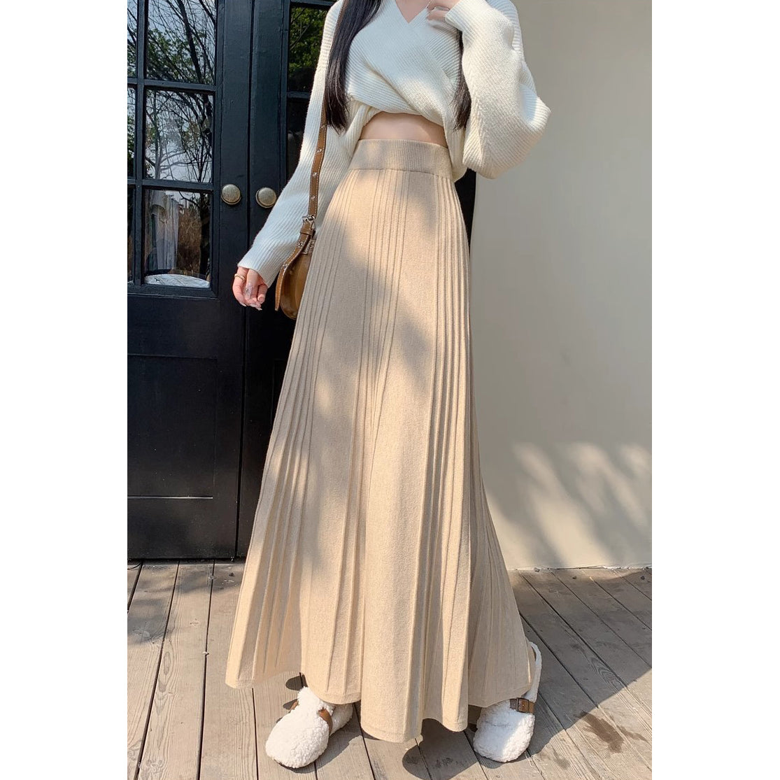 ナチュラルフレアスカート　3992