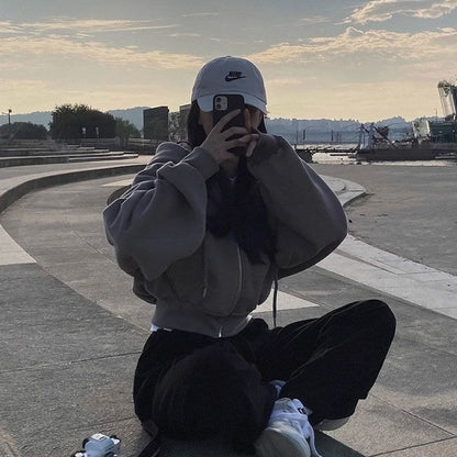 ジップアップフーディー 4010