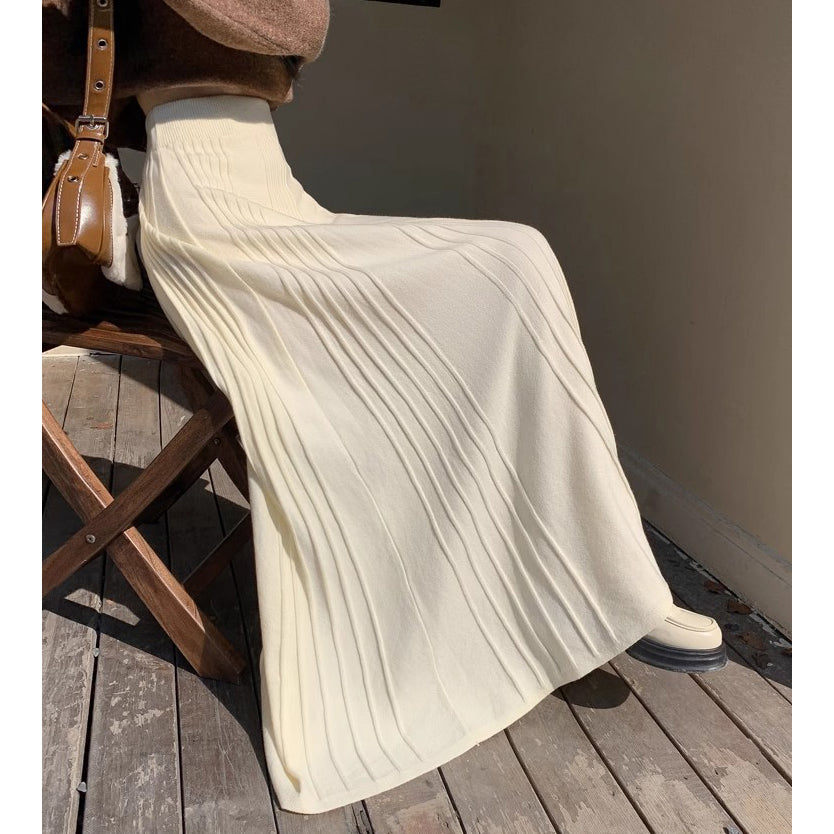 ナチュラルフレアスカート　3992