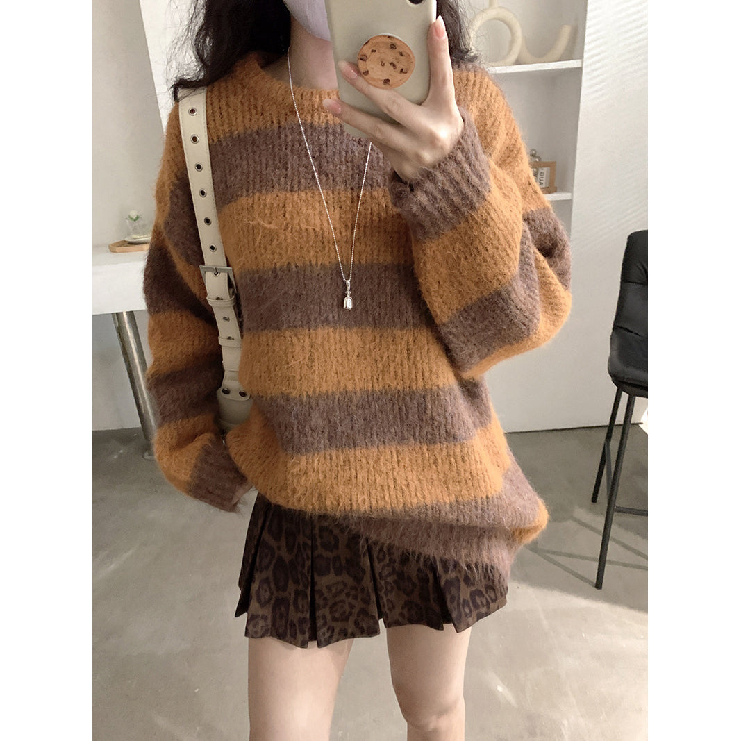 スエードプリーツスカート　4011