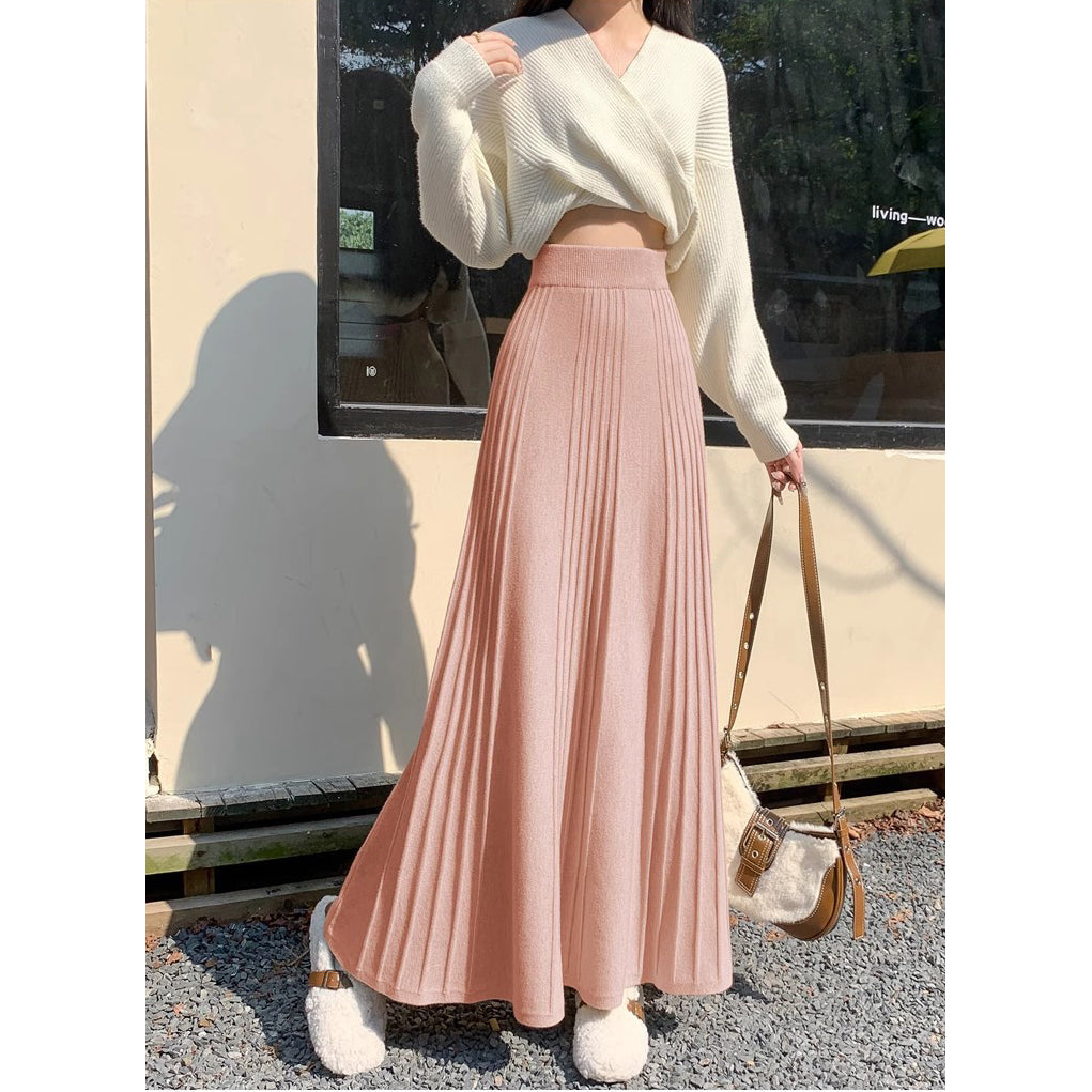 ナチュラルフレアスカート　3992