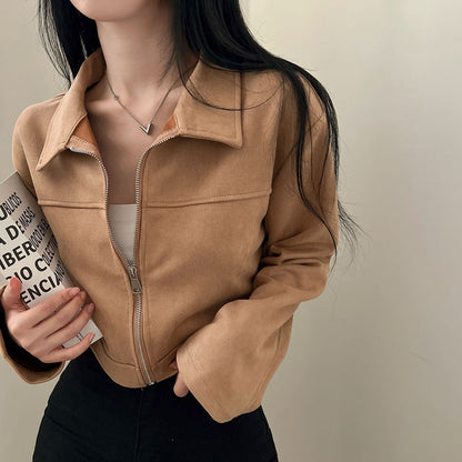 ジップショートジャケット 4009