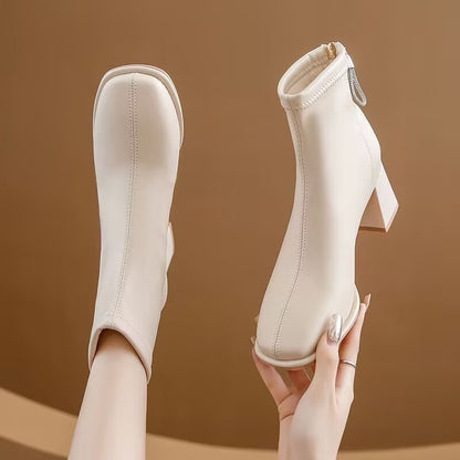 ストレッチショートブーツ　3997