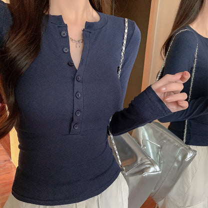 フロントボタントップス 3975