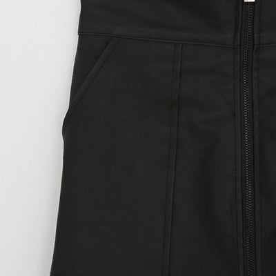 【SALE】全2色　フロントジッパータイトスカート　（3093）