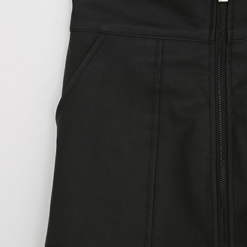 【SALE】全2色　フロントジッパータイトスカート　（3093）